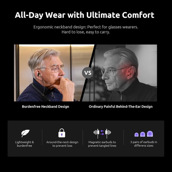 Bluetooth Earbud Headphones and Sound amplifier - Picture 4 of 4